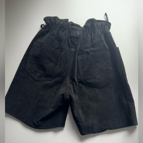 Don’t Stop 80’s Vintage High Rise Lined Suede Shorts Womens Small - Picture 7 of 8